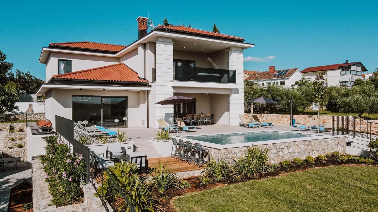 Luxury Villa Luana Malinska Exterior foto