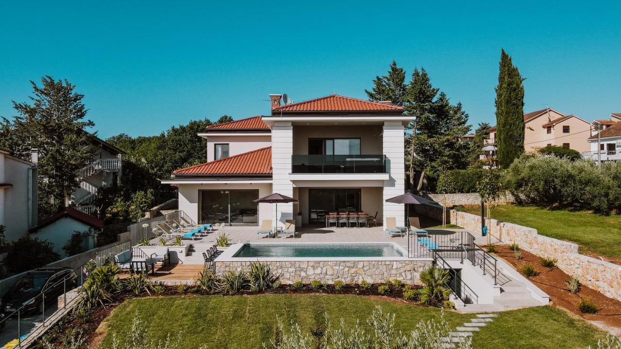 Luxury Villa Luana Malinska Exterior foto